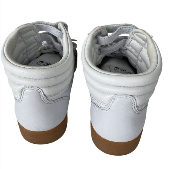 Reebok City Classics By Stash Womens US 6.5 White Leather Sneakers Gum Sole Arti - Picture 2 of 12